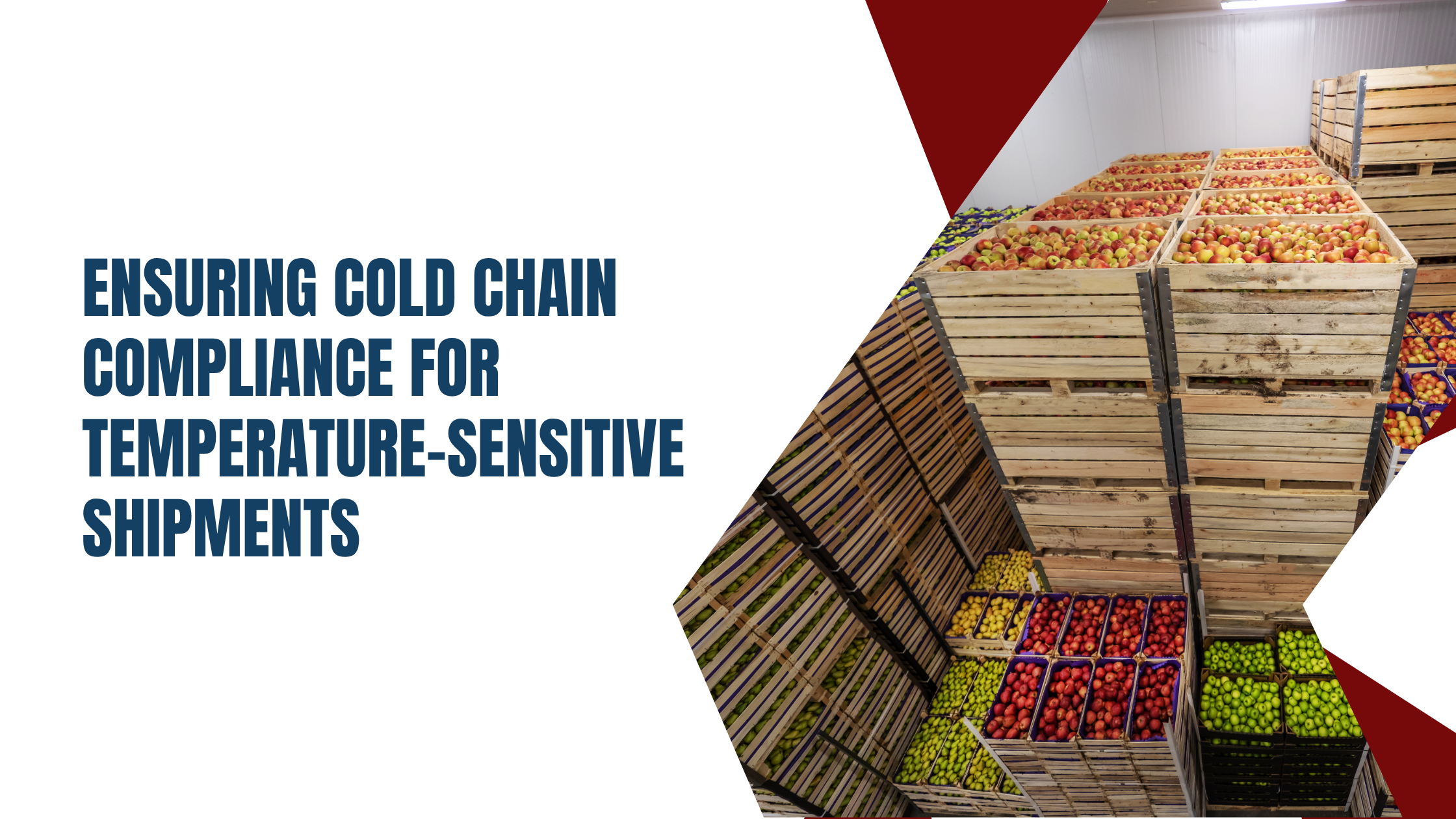 Ensuring Cold Chain Compliance for Temperature-Sensitive Shipments